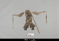 藏品(中國湖北皮影戲偶身)的圖片